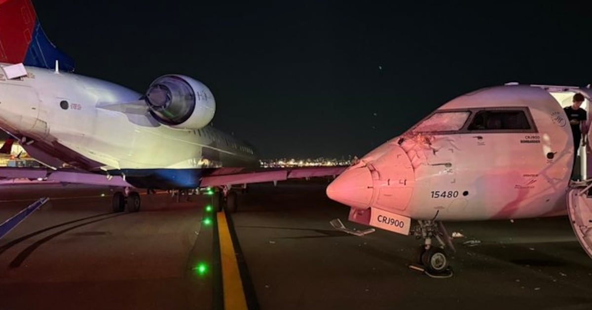 Delta Air Lines Jets Collide in Scary NYC Airport Crash
