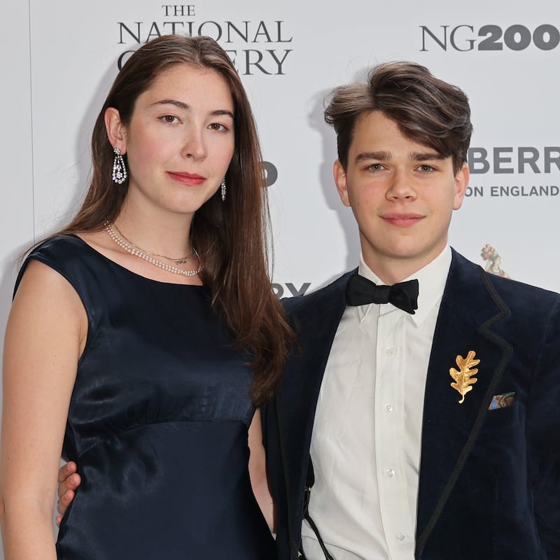 Samuel Chatto and Ellie Ekserdjian attend 'The Alchemist's Feast', the inaugural summer party & fundraiser for the National Gallery's Bicentenary campaign.