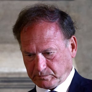 U.S. Supreme Court Justice Samuel Alito attends an event organized by the U.S. Embassy to the Holy See, in Rome, Italy, September 20, 2025. REUTERS/Vincenzo Livieri