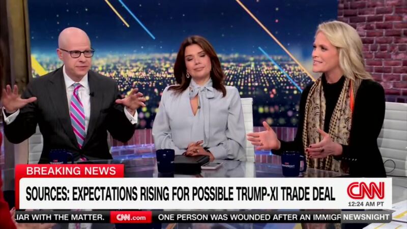 Panelist Max Boot said Trump's own policies were the reason farmers were being "screwed" by the trade war.