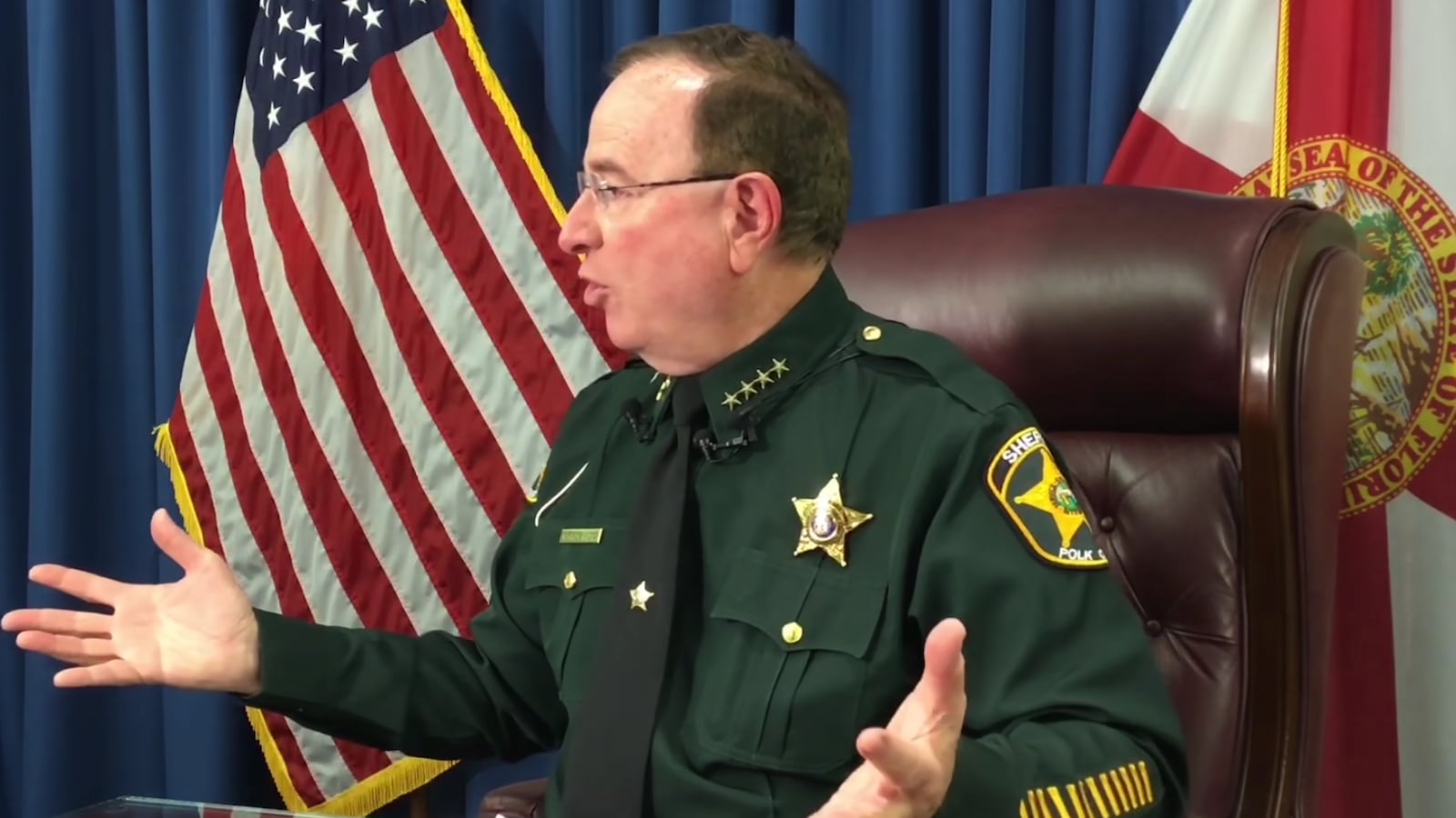 Polk County Sheriff Grady Judd