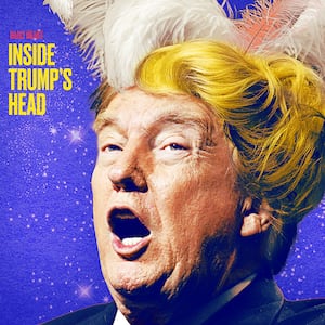 Donald Trump in a wig.