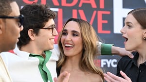 Kenan Thompson, Marcello Hernandez, Chloe Fineman and Ashley Padilla at the "Saturday Night Live" FYC event held at the Saban Media Center on June 01, 2026 in Los Angeles, California. (Photo by Katie Flores/Variety via Getty Images)