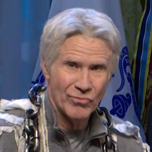 SNL, Will Ferrell as Epstein and James Austin Johnson as Trump