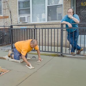 A still from The History of Concrete by John Wilson, an official selection of the 2026 Sundance Film Festival.