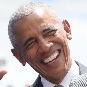 CHICAGO, ILLINOIS - JUNE 18: Former U.S. President Barack Obama attends the dedication ceremony for the opening of the Barack Obama Presidential Center in John Lewis Plaza on June 18, 2026 in Chicago, Illinois. Barack Obama served as the 44th president of the United States from 2009 to 2017 and was the first African American to hold the office. (Photo by Win McNamee/Getty Images)