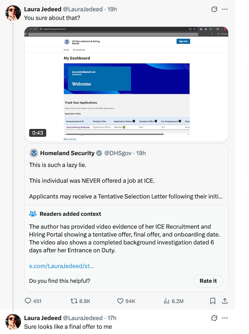 Jedeed hits back at DHS