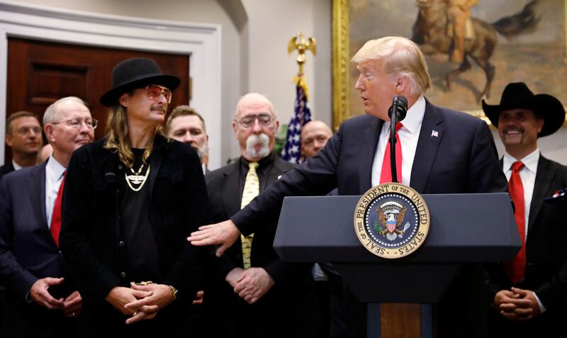 President Donald Trump and musician Kid Rock have become MAGA phone buddies.