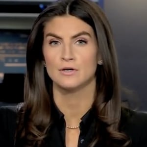 Kaitlan Collins discusses Donald Trump on CNN.