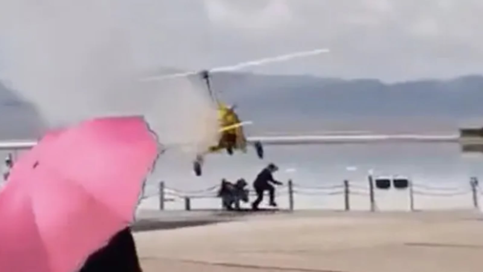helicopter crash China