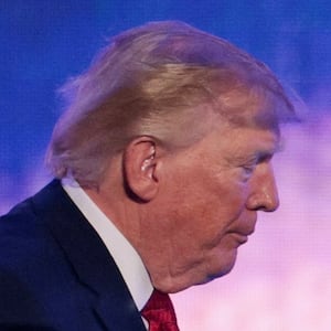 U.S. President Donald Trump walks off the stage after speaking at a Fourth of July rally, marking the 250th anniversary of U.S. independence, on the National Mall in Washington, D.C., U.S., July 4, 2026. REUTERS/Evan Vucci