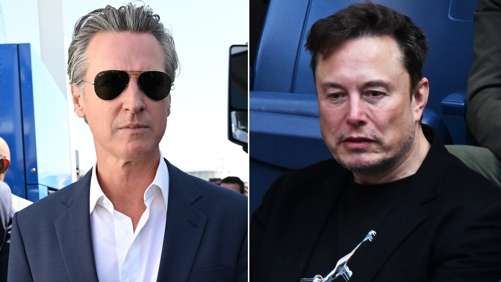 Gavin Newsom, Elon Musk