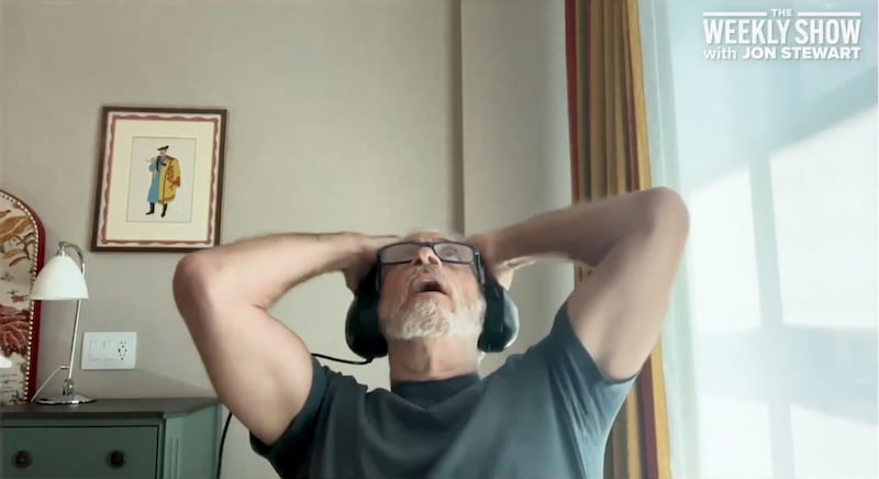 Jon Stewart on "The Weekly Show"