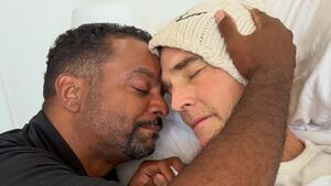 Alfonso Ribeiro and James Van Der Beek