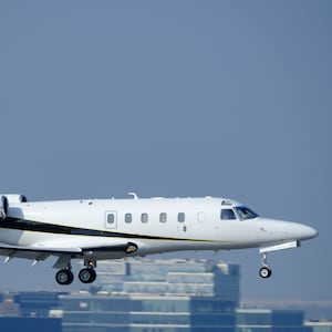 A Gulfstream G100 (IAI Astra SPX) is landing on March 21, 2026, in Brussels-Zaventem Airport, Belgium.