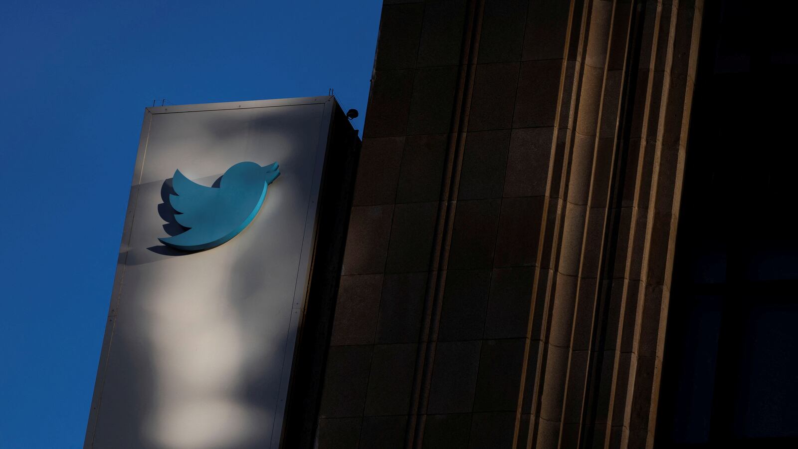 A picture of the Twitter corporate headquarters building in downtown San Francisco, California, U.S. Twitter is being sued over $500 million it allegedly owes to employees that were laid off when Elon Musk took over.