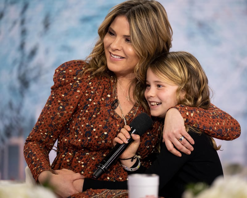 Jenna Bush Hager and Mila Hager