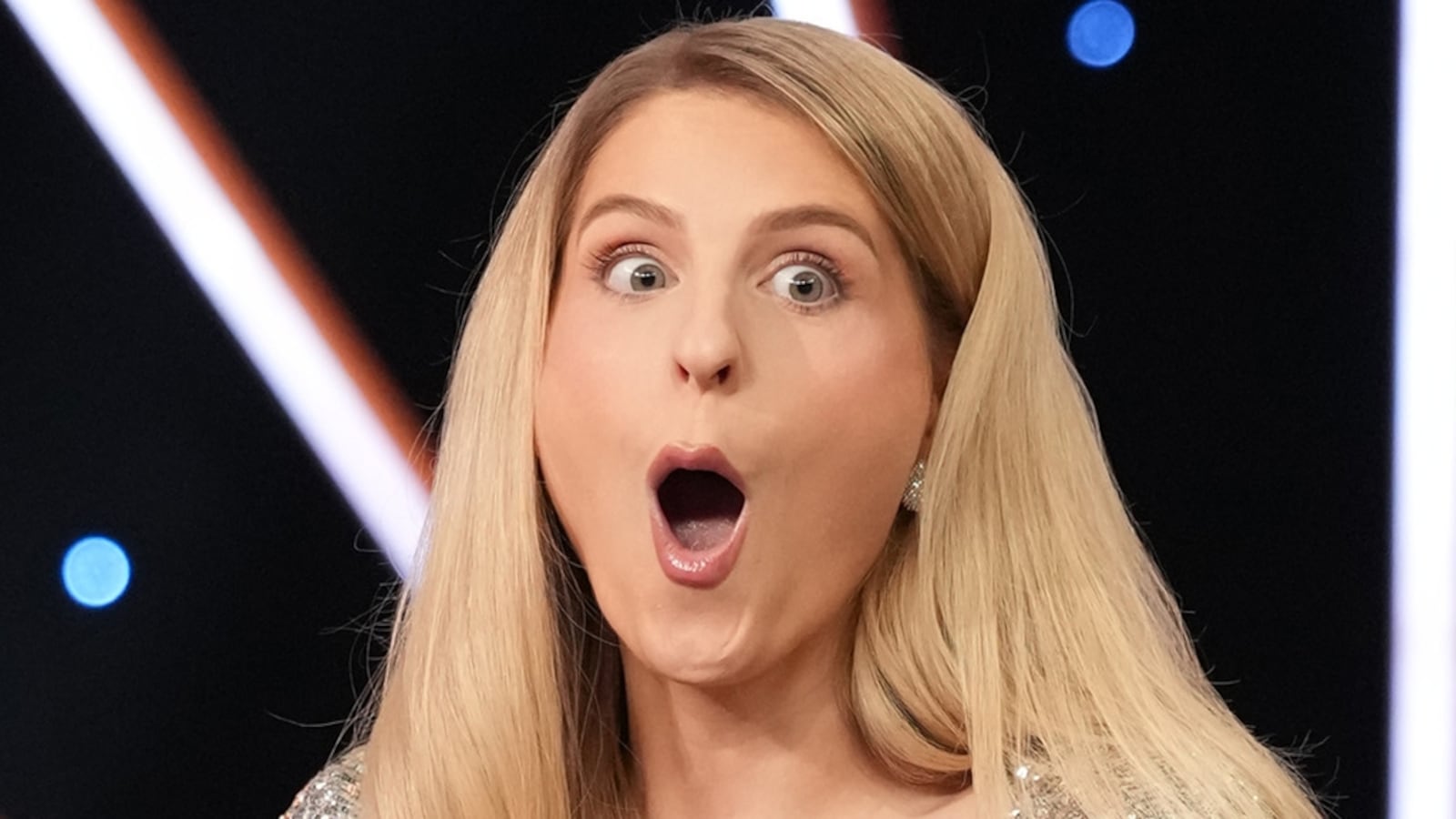 CELEBRITY WHEEL OF FORTUNE - "Sebastian Maniscalco, Meghan Trainor and Taye Diggs" - A special holiday episode of "Celebrity Wheel of Fortune," hosted by Ryan Seacrest and Vanna White, featuring Sebastian Maniscalco, Meghan Trainor and Taye Diggs. THURSDAY, DEC. 11 (8:00-9:00 p.m. EST) on ABC. (Disney/Eric McCandless) MEGHAN TRAINOR (Photo by Eric McCandless/Disney via Getty Images)