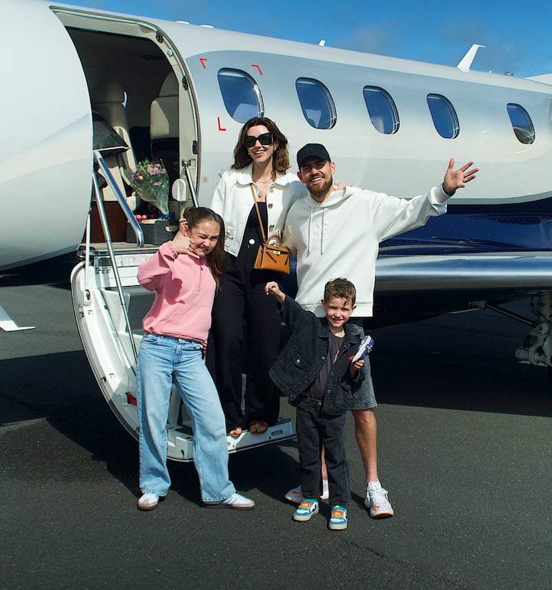 Harding is married to Brazilian soccer star Jorginho.