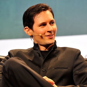 Pavel Durov, CEO and co-founder of Telegram speaks at TechCrunch Disrupt SF