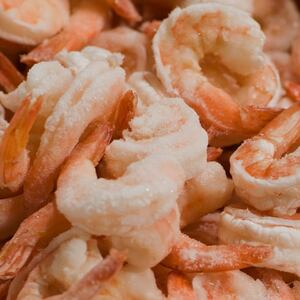 Frozen shrimp