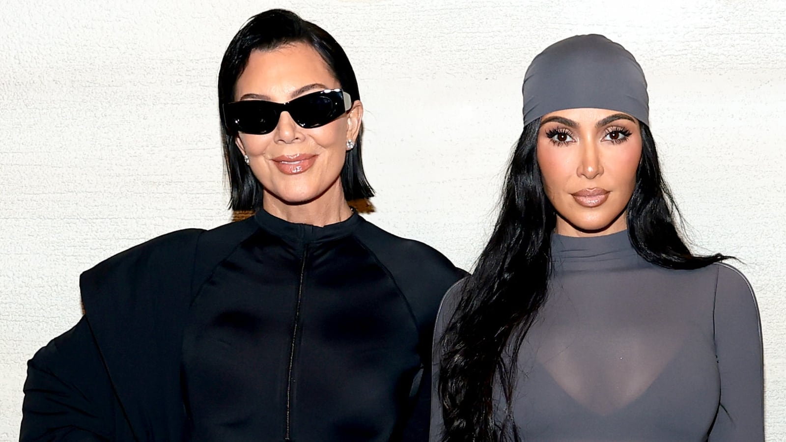 Kris Jenner, Kim Kardashian and Khloé Kardashian attend a NikeSKIMS launch event on September 24, 2025 in New York City.
