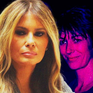 Ghislaine Maxwell, Melania Trump