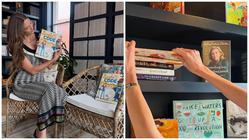 Karlie Kloss in the Vital Voices library.