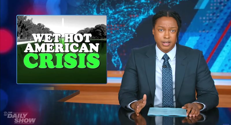 The Daily Show, Josh Johnson on Trump's pool crisis