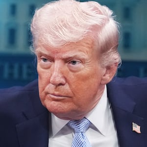 President Donald Trump conducts a news conference in the White House briefing room about the war in Iran on Monday, April 6, 2026.