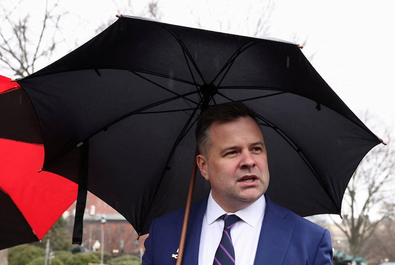 U.S. Federal Housing Finance Agency Director Bill Pulte speaks to reporters at the White House in Washington, D.C., U.S., January 9, 2026.