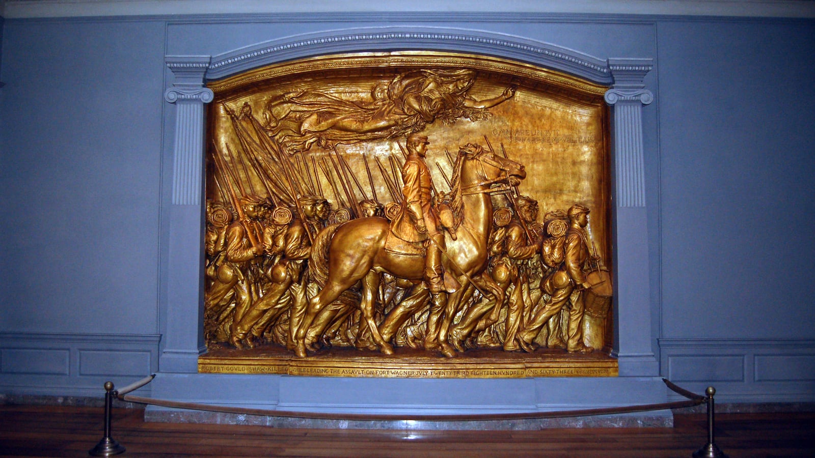 A Declare Emergency climate activist has been arrested after allegedly damaging ‘The Shaw 54th Regiment Memorial’ at the National Gallery of Art in Washington, D.C.