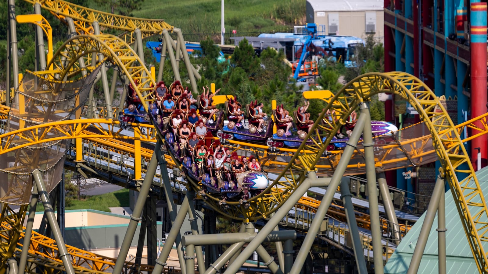 Stardust Racers rollercoaster