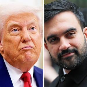 Donald Trump and Zohran Mamdani.