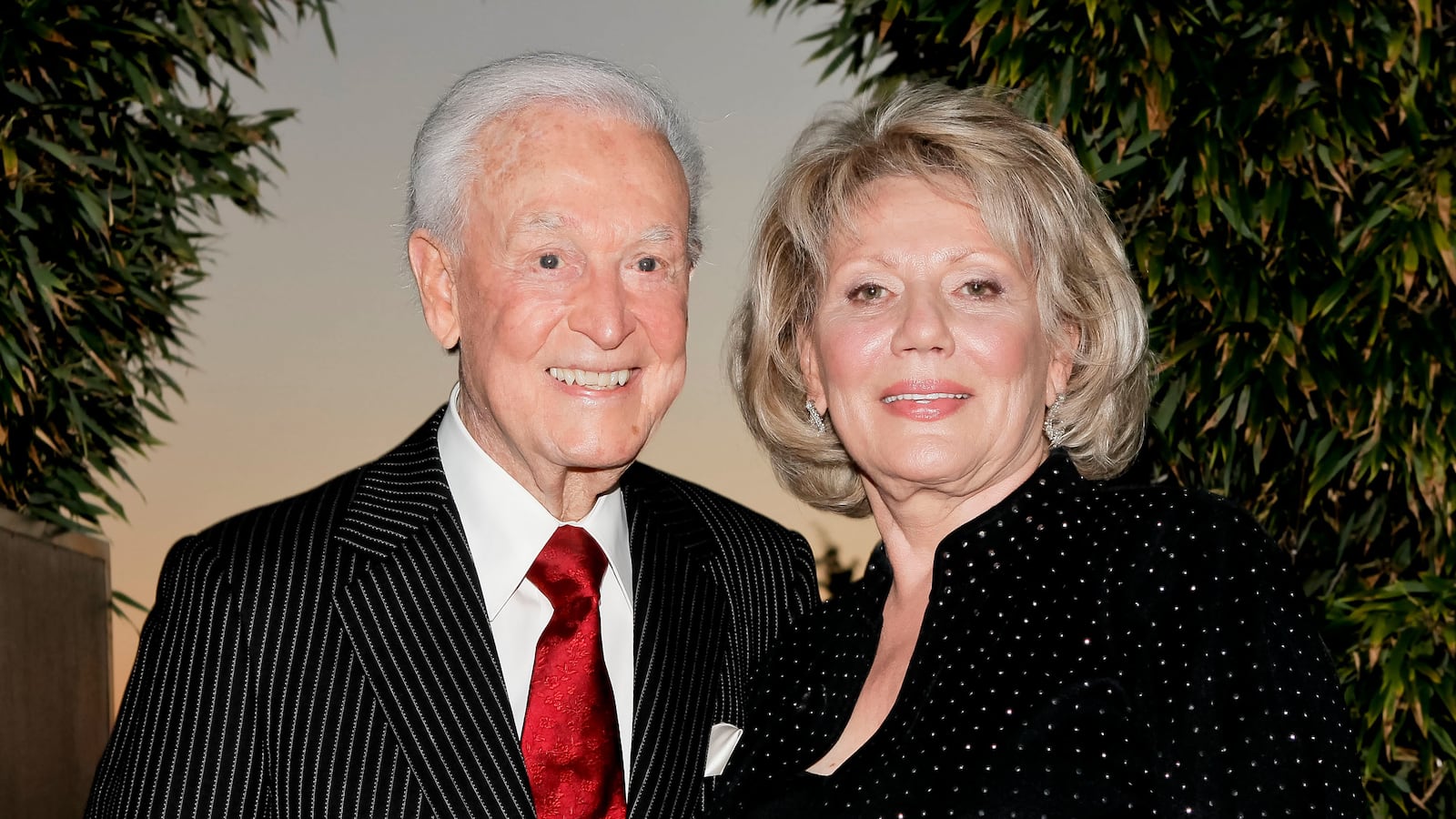 Bob Barker and Nancy Burnet attend the Animal Defenders International gala on October 13, 2012 in Hollywood, California.