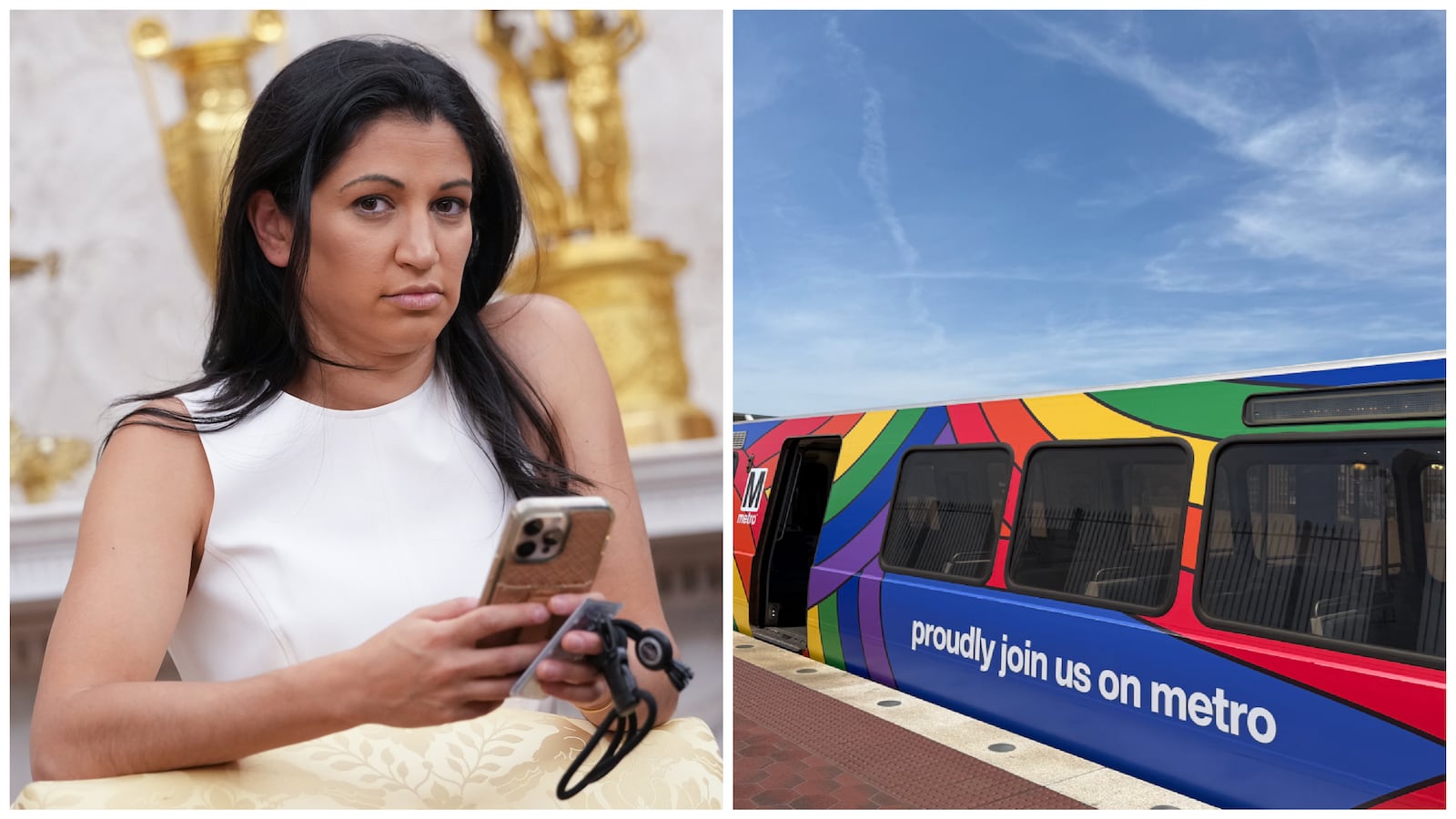 Katie Miller inadvertently promotes rainbow Pride Month train on x.com