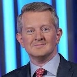 Ken Jennings hosting "Jeopardy!"