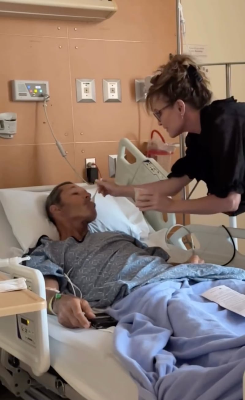 Sarah Palin and Ron Duguay