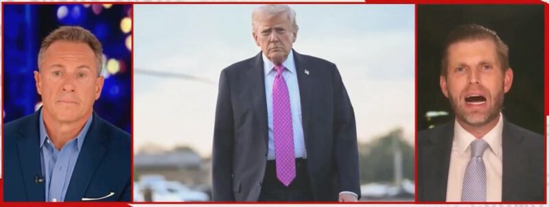 Eric Trump rants away at Chris Cuomo on News Nation