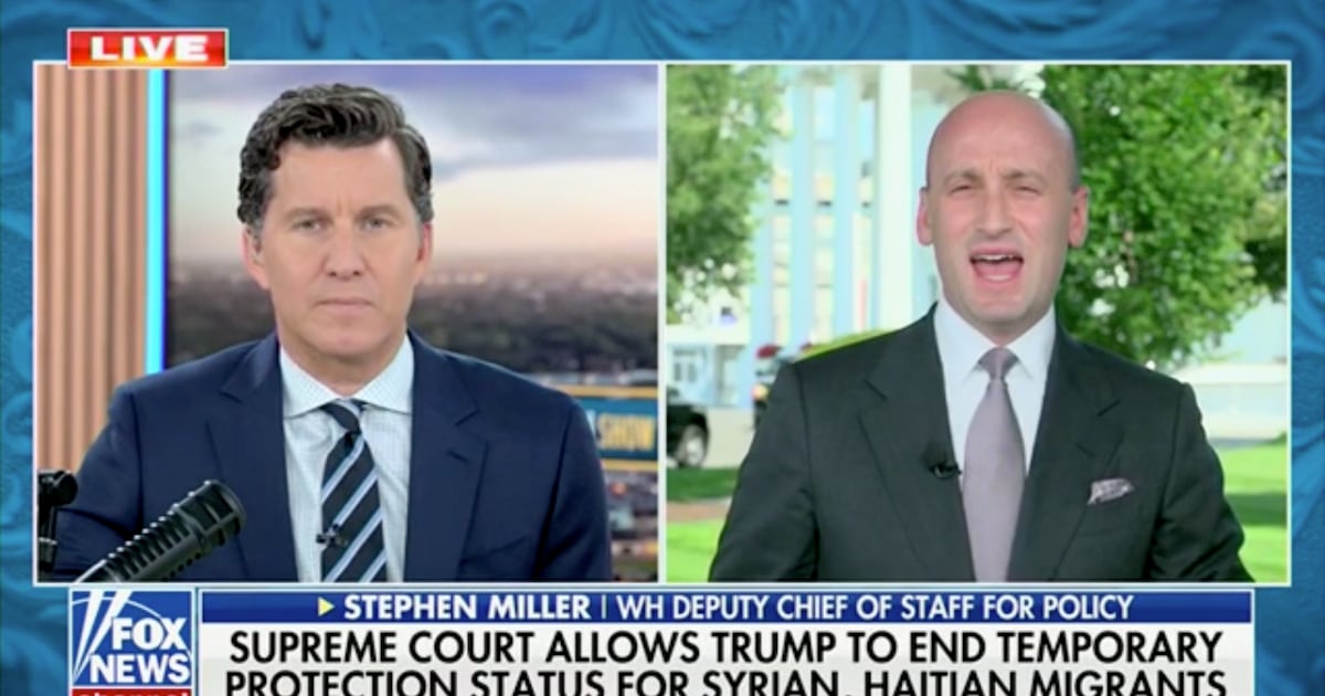 Stephen Miller Unleashes Screechy Freakout Over SCOTUS Wishlist