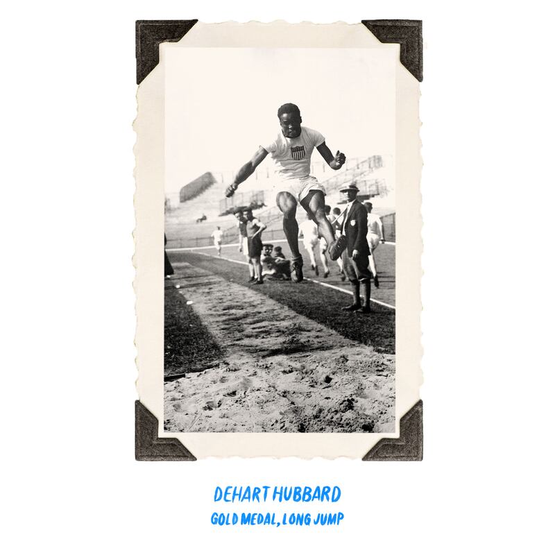 DeHart Hubbard 1924 Paris Olympics