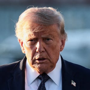 U.S. President Donald Trump arrives at Paris Orly airport, following the G7 Summit, in Orly, France, June 17, 2026.