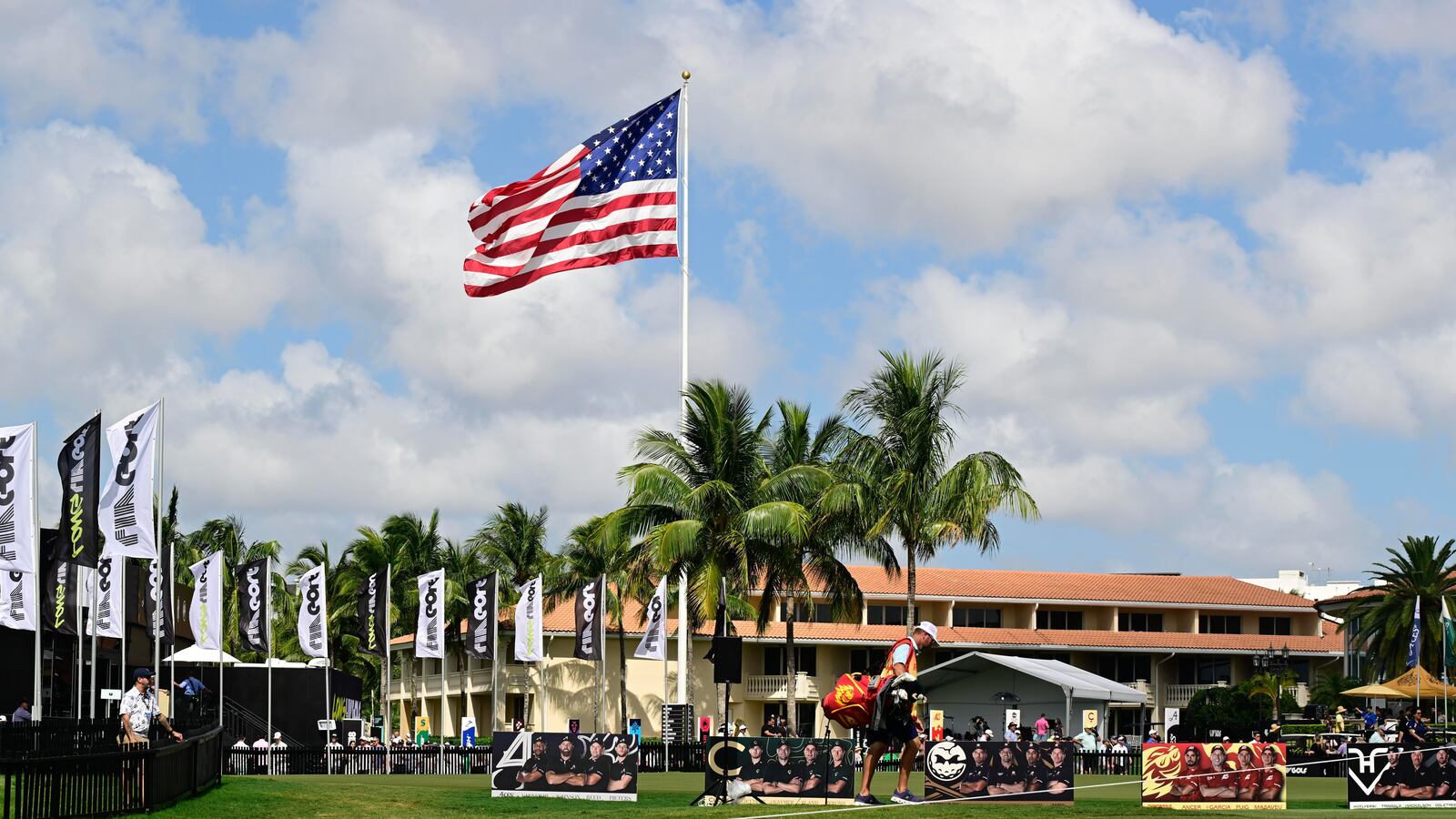 Trump's picturesque Doral golf club in April 2025.