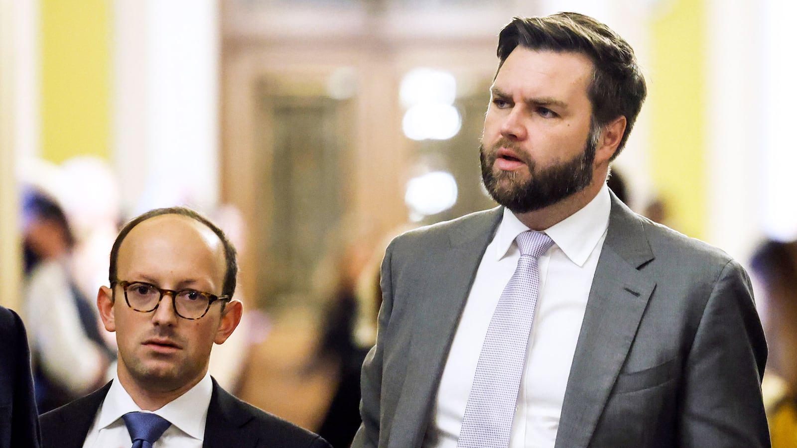 Jacob Reses and JD Vance