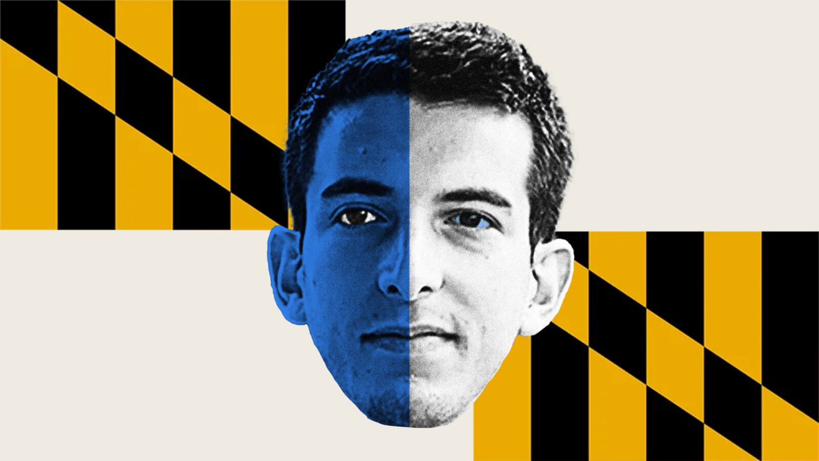 Photo illustration of Joe Vogel, member of the Maryland House of Delegates.