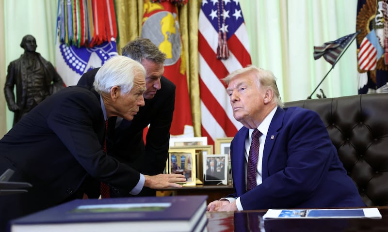 Navarro has pushed for hardline trade policies toward China.