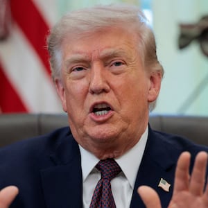 U.S. President Donald Trump speaks