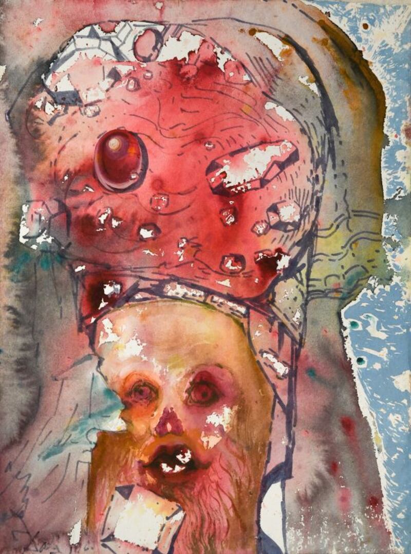 Salvador Dalí's lost painting, called Vecchio Sultano, which was supposed to be part of the painter's 1966 The Arabian Nights collection, has been sold at auction for a little over $60K.