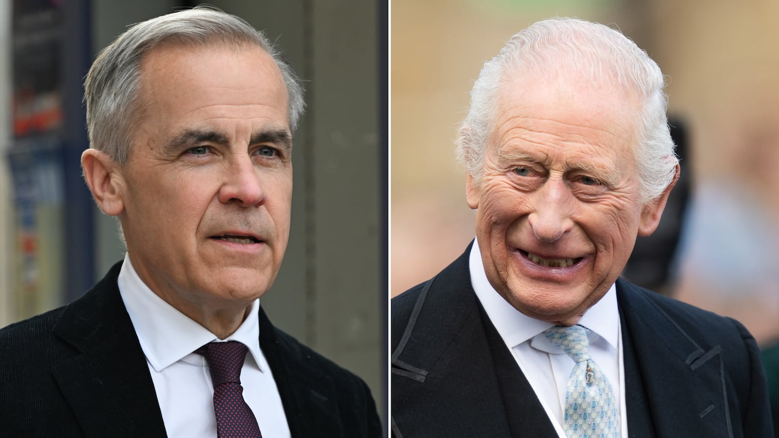 Mark Carney and King Charles