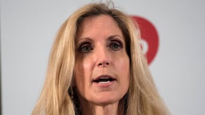 Ann Coulter speaks during Politicon at the Pasadena Convention Center in Pasadena, California on July 29, 2017. Politicon is a bipartisan convention that mixes politics, comedy and entertainment. (Photo by: Ronen Tivony) (Photo by Ronen Tivony/NurPhoto via Getty Images)